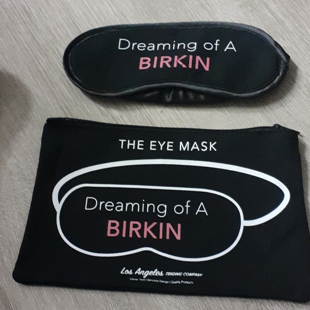 Eye mask and Eye mask bag